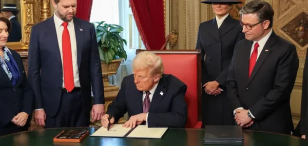 President Trump Implements His Day 1 Agenda